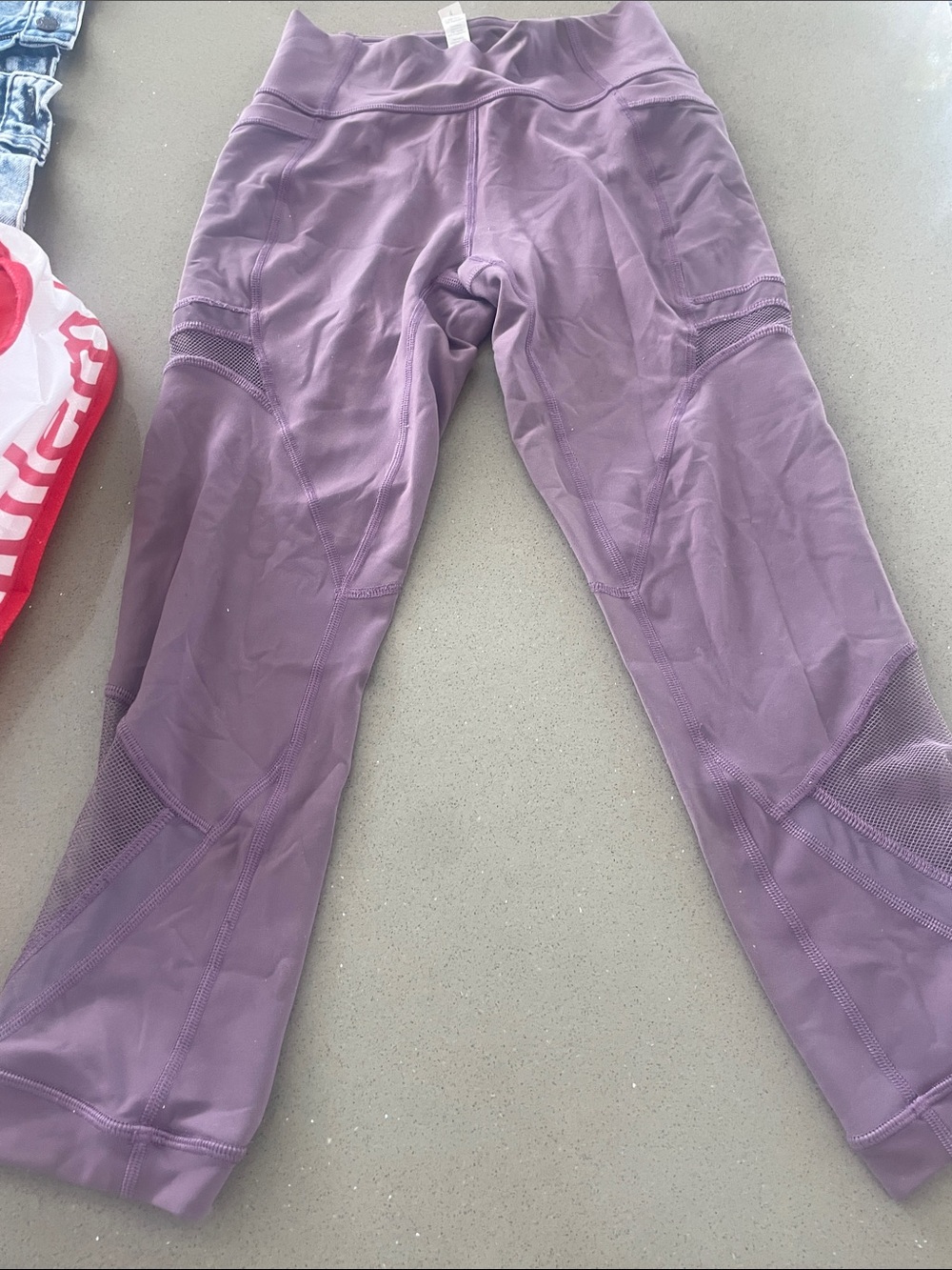 lululemon athletica Kids Purple Active Leggings - Picture 4 of 4